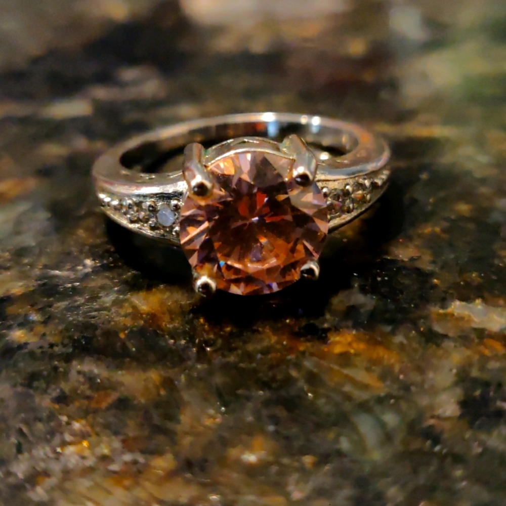 Cute pink ring